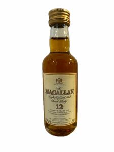 【MACALLAN 12年　50ml】ミニチュアボトル マッカラン