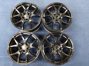 SSR TANABE GTV03 18インチ 4本 フラットブラック PCD114.3 5H 8J＋35 中古品〔H121-SHOP〕