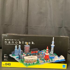 未開封 世界最小級ブロック nanoblock 東京 NB-040 カワダ ナノブロック TOKYO JAPAN 風景 名所 街 Kawada 