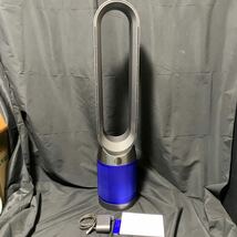 dyson ダイソン pure cool 空気清浄機能付き扇風機 TP04 ブルー タワーファン 2018年製 説明書 リモコン 電源コード 付き 通電確認済み _画像1