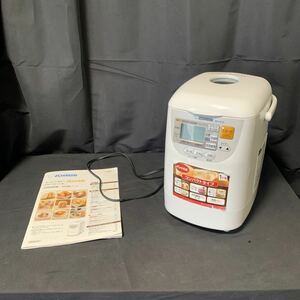 ZOJIRUSHI ホームベーカリー BB-HE10 型 パンくらぶ 象印 説明書 付き 通電確認済み コンパクト 1斤 キッチン家電