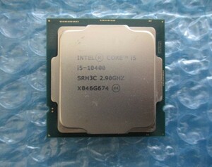 ジャンク品 Intel Core i5-10400 SRH3C 2.90GHz 【DC-165】 