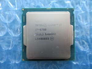 ジャンク品 Intel Core i7-6700 SR2L2 3.40GHz 【DC-168】 