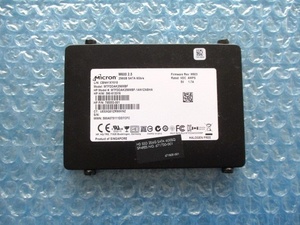 Micron SSD 256GB×1個 MTFDDAK256MBF SATA 6Gb/s 2.5インチ 正常 中古動作品【D-89】