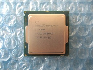 ジャンク品 Intel Core i7-6700 SR2L2 3.40GHz 【DC-174】 