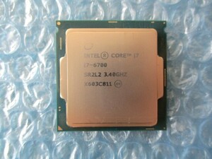 ジャンク品 Intel Core i7-6700 SR2L2 3.40GHz 【DC-175】 
