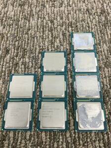 【862】ジャンク CPU Core i5-4460 4個/i5-4570 2個/i5-4590 ３個　計9個
