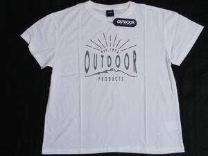 タグ付き・未使用◆OUTDOOR PRODUCT アウトドア／半袖Tシャツ◆白LL