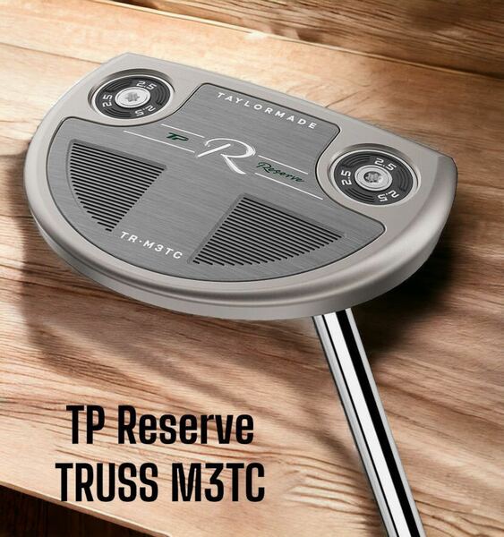 TaylorMade テーラーメイド TP Reserve TRUSS M3TC トラスセンター パター 34インチ