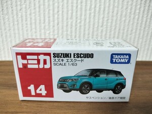 【送料140円〜】廃盤 未開封 トミカ No.14 スズキ エスクード