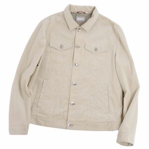 美品 ブルネロクチネリ BRUNELLO CUCINELLI ジャケット トラッカージャケット コーデュロイ アウター メンズ 50 cf02ms-rm05f08726