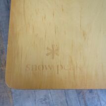 廃盤 スノーピーク snowpeak ワンアクションテーブル 旧型 シナベニヤ天板 折りたたみ テーブル キャンプ アウトドア cf02mo-rk26y04879_画像9