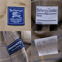 美品 Vintage バーバリー Burberrys コート ステンカラーコート バルマカーンコート ライナー 英国製 アウター メンズ M cf02om-rm05f08928_画像6