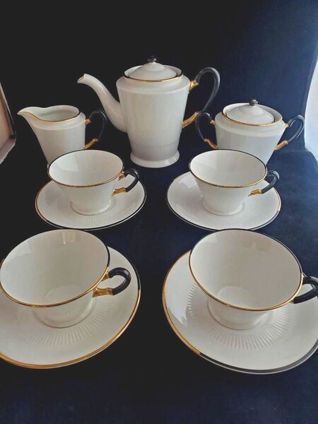 大倉陶園を凌ぐアール・デコの名品 東洋陶器 大正14年 C&S 7点セット