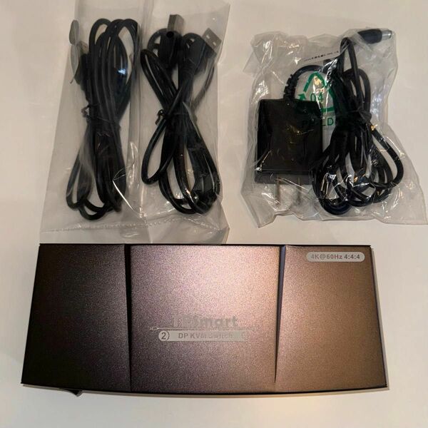 ★送料込★TESmart DisplayPort kvm 切替器 2ポート切り替え 2入力1出力 4K UItra HD