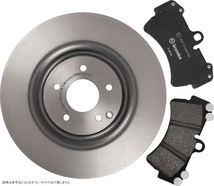 brembo ブレーキローター 左右セット TOYOTA アベンシス ワゴン AZT250W AZT251W AZT255W 03/07～11/09 フロント 09.9817.11_画像3