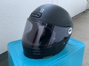 SHOEI Glamster ショウエイ グラムスター マットブラック Lサイズ 中古品 箱無し ライトスモークシールド付