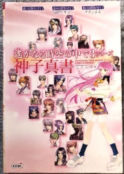 攻略本　遥かなる時空の中で3シリーズ　『神子真書』 十六夜記 運命の迷宮 コンプリートガイド　ゲーム　psp PlayStation Vita 等