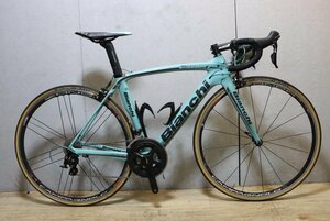 ■BIANCHI ビアンキ OLTRE XR1 フルカーボン CAMPAGNOLO ZONDA C15 SHIMANO 105 5800 2X11S サイズ50 2017年年モデル 超美品