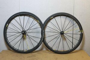 値下げ!○MAVIC マビック KSYRIUM PRO EXALITH シマノフリー 11s対応 クリンチャー ホイールセット 修理品