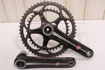 ★Campagnolo カンパニョーロ SUPER RECORD 11s 170mm 52/39T 2x11s ウルトラトルク カーボンクランクセット PCD:135mm 美品_画像1