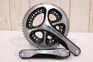 ★SHIMANO シマノ FC-9000 DURA-ACE 2x11s 175mm 52/36T シマノ4ARM クランクセット 極上品