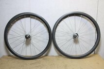 ○DT SWISS TRACKハブ 中華カーボンリム SAPIM CX-RAYスポーク クリンチャー ピスト TRACK 手組み カーボンホイールセット 美品_画像1