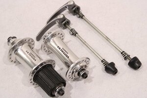 ★SHIMANO シマノ HB-6600/FH-6600 ULTEGRA 前後ハブセット 8/9/10s対応 100/130mm QR 32H 美品