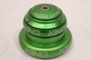 ★CHRIS KING クリスキング INSET-7 1-1/8 1.5 Tapered アヘッドタイプ ヘッドパーツ 超美品