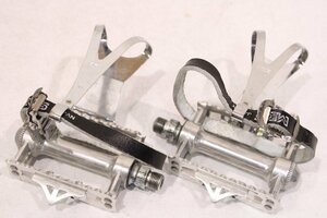 ★MKS 三ヶ島 SYLVAN TOURING トゥクリップペダル SPIN-2付属