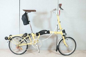 CHRIS KING PAUL 他 カスタム多数!!■■BROMPTON ブロンプトン M3L 16インチ折畳ミニベロ 1X3S 2013年モデル 美品