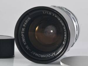 [動作保証☆良品] Kinoptik (キノプティック) Paris Apochromat-16 18mm F1.8 Cマウント (52294)