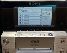 SONY ソニー NET JUKE CD MD HDD コンポ NAS-M7HD リモコン付 MDベルト交換　動作確認_画像10
