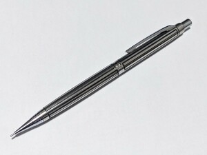 廃盤　蝕刻加工　プラチナ万年筆　ストライプシャープ　0.5mm　シャーペン 　シャープペンシル