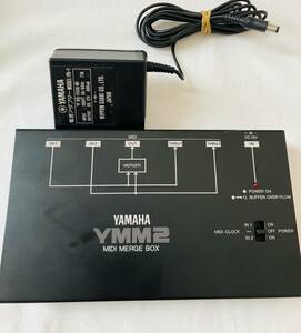 YAMAHA MIDIマージボックス YMM2 通電確認