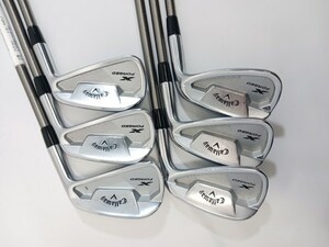 入間■【中古】 キャロウェイ Callaway X-FORGED STAR 2021 6本(5-9 P) STEELFIBER.I80 R 29[1146]