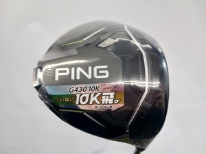 入間■【新品・展示未使用品】 ピン PING G430 MAX 10K ALTA J CB BLACK(JP) SR 10.5[1175]