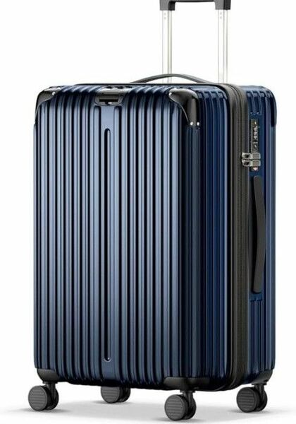 スーツケース キャリーバッグ キャリーケース 耐衝撃 ブルー Sサイズ 軽量 小型 旅行 機内持ち込み TSAロック