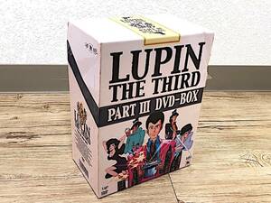 2/136【傷・汚れ有り】 ルパン三世 パートⅢ DVD-BOX 10枚組 第1話～50話 バップ LUPIN THE THIRD