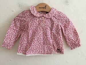 【送料無料】新品タグ付 PAUL SMITH junior ポール スミス ジュニア 幼児 花柄 ブラウス ワンピース サイズ6m