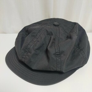 KIJIMA TAKAYUKI キジマタカユキ 191223 コットンキャスケット キャップ 帽子 フリー ブラック(黒）