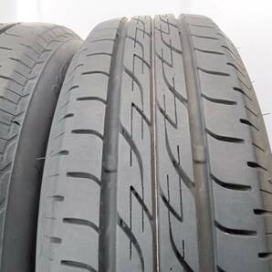 ★8分山★20年製★ ブリヂストンNEXTRY 165/70R14 社外ホイール 14×5.5J +42 4H-100 4本セット E162の画像10