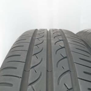 ★8-8.5分山★19年製★ ヨコハマBluEarth 155/65R13 社外ホイール 13×4J +42 4H-100 4本セット 軽自動車等 E279の画像10