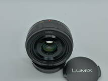 LUMIX G 20mm/F1.7 II ASPH. H-H020A-K（ブラック）　ゆうパケットプラス410円～ パナソニック_画像1