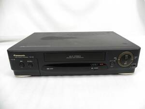 [R376]Panasonic/パナソニック VHS ビデオデッキ NV-H6
