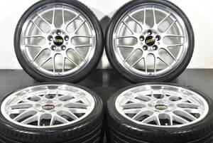 ☆BBS RG-R RG727 19インチ☆鍛造品☆PCD114.3 8.5J +38☆225/35R19☆タイヤジャンク品☆クラウン マークX スカイライン オデッセイ☆