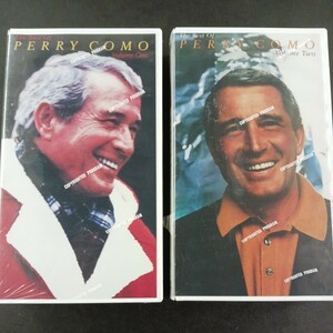 VHS_8] Perry * Como unopened The * the best *ob* Perry * Como vol.1 vol.2 videotape together 