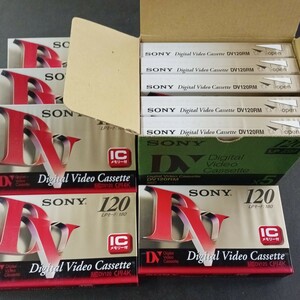 未開封・未使用 SONY DVテープ DV120RM 10本 ICメモリー