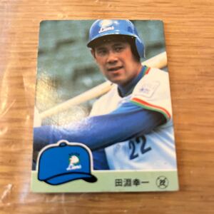 1984カルビープロ野球チップスカード　西武ライオンズ　田淵幸一選手