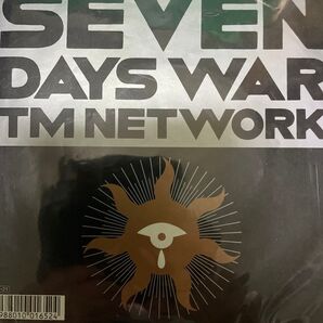 貴重品:/ティーエムネットワーク シングル盤レコード/45回 TM NETWORK SEVEN DAYS WAR